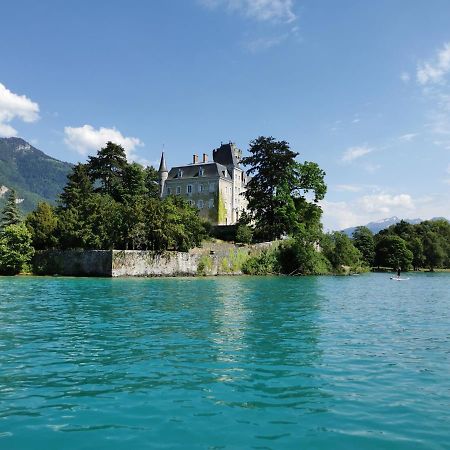 La Baie Des Voiles ,Vue Lac D'Annecy ,Plage Privee Duingt Exterior photo