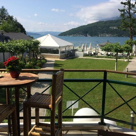 La Baie Des Voiles ,Vue Lac D'Annecy ,Plage Privee Duingt Exterior photo