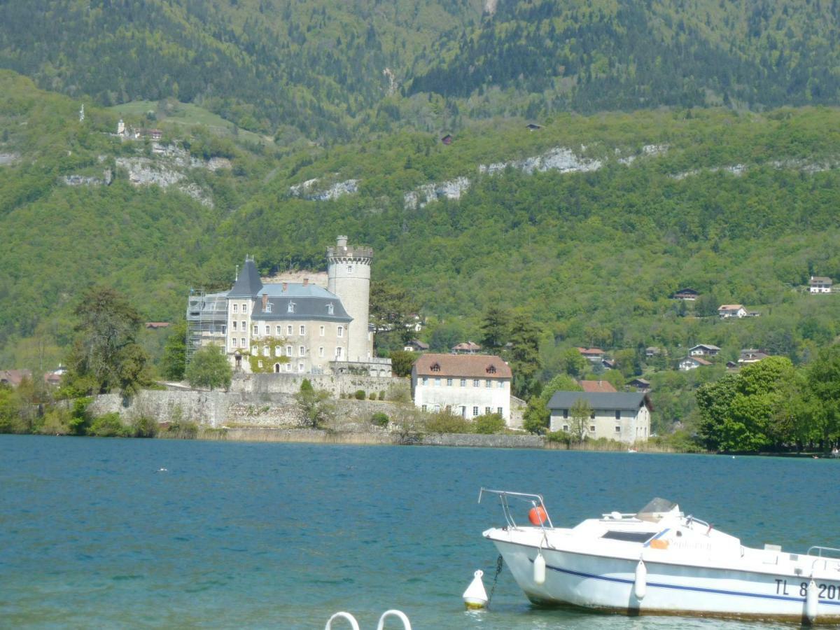 La Baie Des Voiles ,Vue Lac D'Annecy ,Plage Privee Duingt Exterior photo