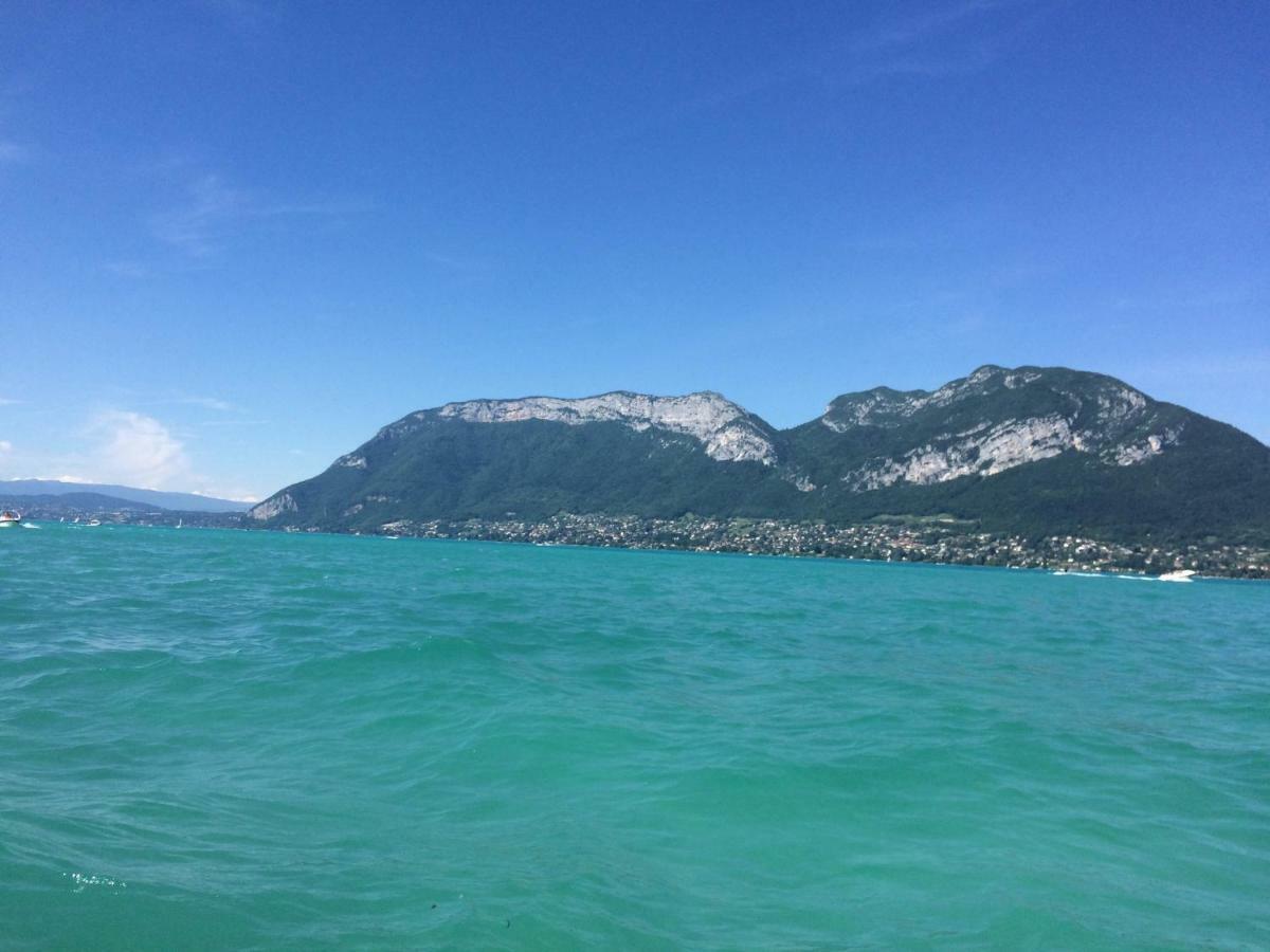 La Baie Des Voiles ,Vue Lac D'Annecy ,Plage Privee Duingt Exterior photo